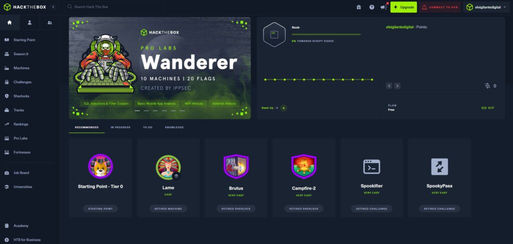 Hack the box